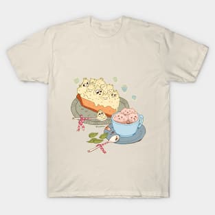 Lemon pie and coffee T-Shirt